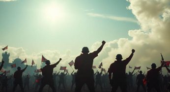 Rebeldes sírios celebram conquista de Hama em combate contra Assad