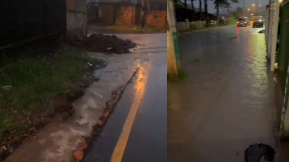 Chuva volta a causar alagamentos e moradores protestam em Ponta Grossa Boca no Trombone Chuva volta a causar alagamentos e moradores protestam em Ponta Grossa