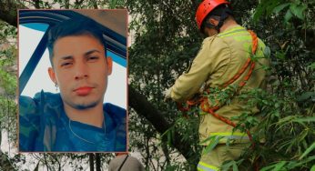 Bombeiros retomam buscas por jovem desaparecido no São Jorge