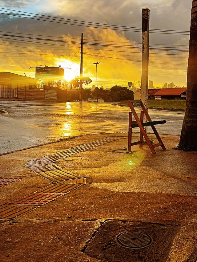 Pôr do Sol em Ponta Grossa