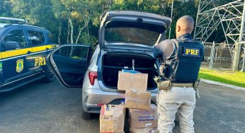 Duas mulheres são presas e 120 quilos de maconha são apreendidos na BR-277 em Guarapuava