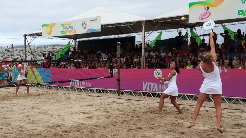 Italianas são campeãs de etapa do mundial de beach tennis Boca no Trombone Italianas são campeãs de etapa do mundial de beach tennis