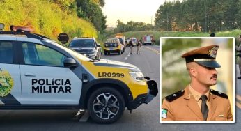 Tentente da PMPR morre em grave acidente em Curitiba