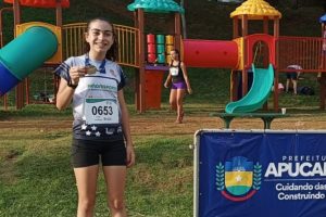 Atleta ponta-grossense conquista vice-campeonato no 3° Festival de Atletismo em Apucarana