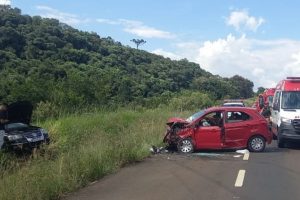 Acidente grave na PR-170 deixa quatro feridos na PR-170