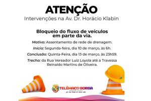 Investimento de cerca de R$ 13 milhões visa melhorias na Avenida Horácio Klabin Boca no Trombone Investimento de cerca de R$ 13 milhões visa melhorias na Avenida Horácio Klabin