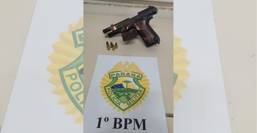 Homem é detido com arma de fogo após ameaça no centro Boca no Trombone Homem é detido com arma de fogo após ameaça no centro