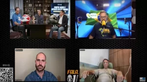 O ex-presidente participou de uma live e entrevista para uma emissora de Tv diretamente do hospital Boca no Trombone O ex-presidente participou de uma live e entrevista para uma emissora de Tv diretamente do hospital