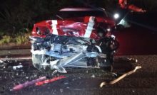 Colisão traseira com três Veículos na PR-239
