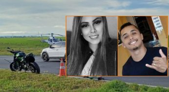 Carro fazia retorno quando foi atingido por moto em acidente que matou moradora de PG