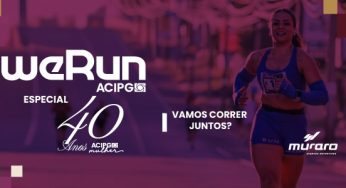Inscrições abertas para a tradicional corrida “Corremos Juntos ACIPG”