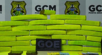 Ação rápida do GOE tira 20 kg de drogas das ruas em Ponta Grossa