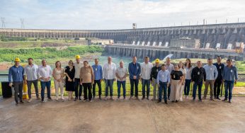 Itaipu recebe prefeitos da Associação dos Municípios Centro Sul do Paraná