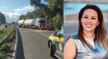 Veículo da prefeita de Imbaú “Dayane Sovinski” quase se envolve em colisão fatal na BR-376