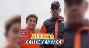 Elizabeth Schmidt pede atenção da população para chuvas fortes em Ponta Grossa