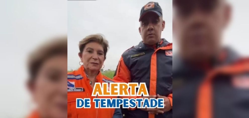 Elizabeth Schmidt pede atenção da população para chuvas fortes em Ponta Grossa Boca no Trombone Elizabeth Schmidt pede atenção da população para chuvas fortes em Ponta Grossa