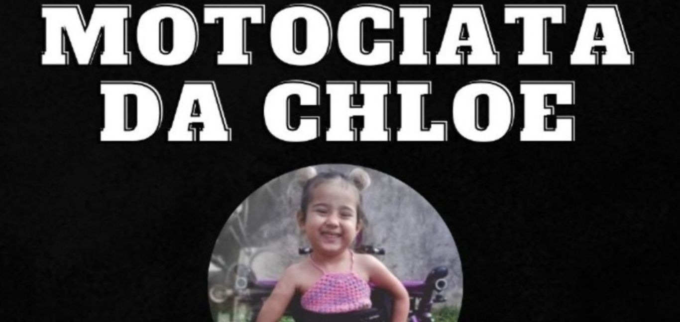 Motociclistas promovem motociata solidária para ajudar Chloe em Ponta Grossa