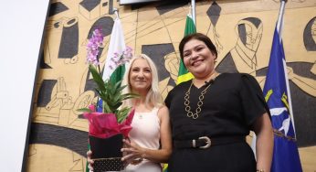 Vereadoras tomam posse na Procuradoria da Mulher na Câmara Municipal de PG