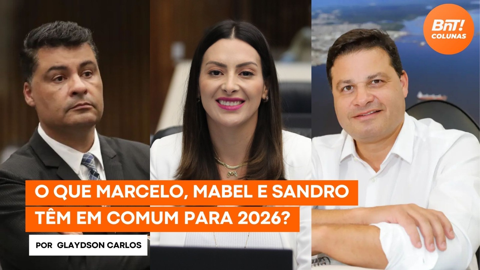 O que Sandro, Marcelo e Mabel, têm em comum para 2026?