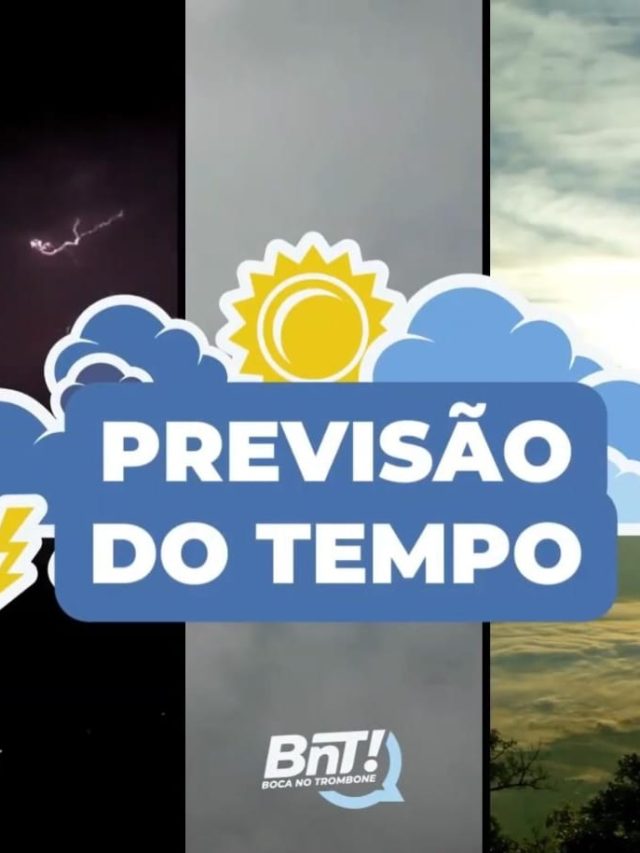 Confira a previsão do tempo para esta terça-feira (29)