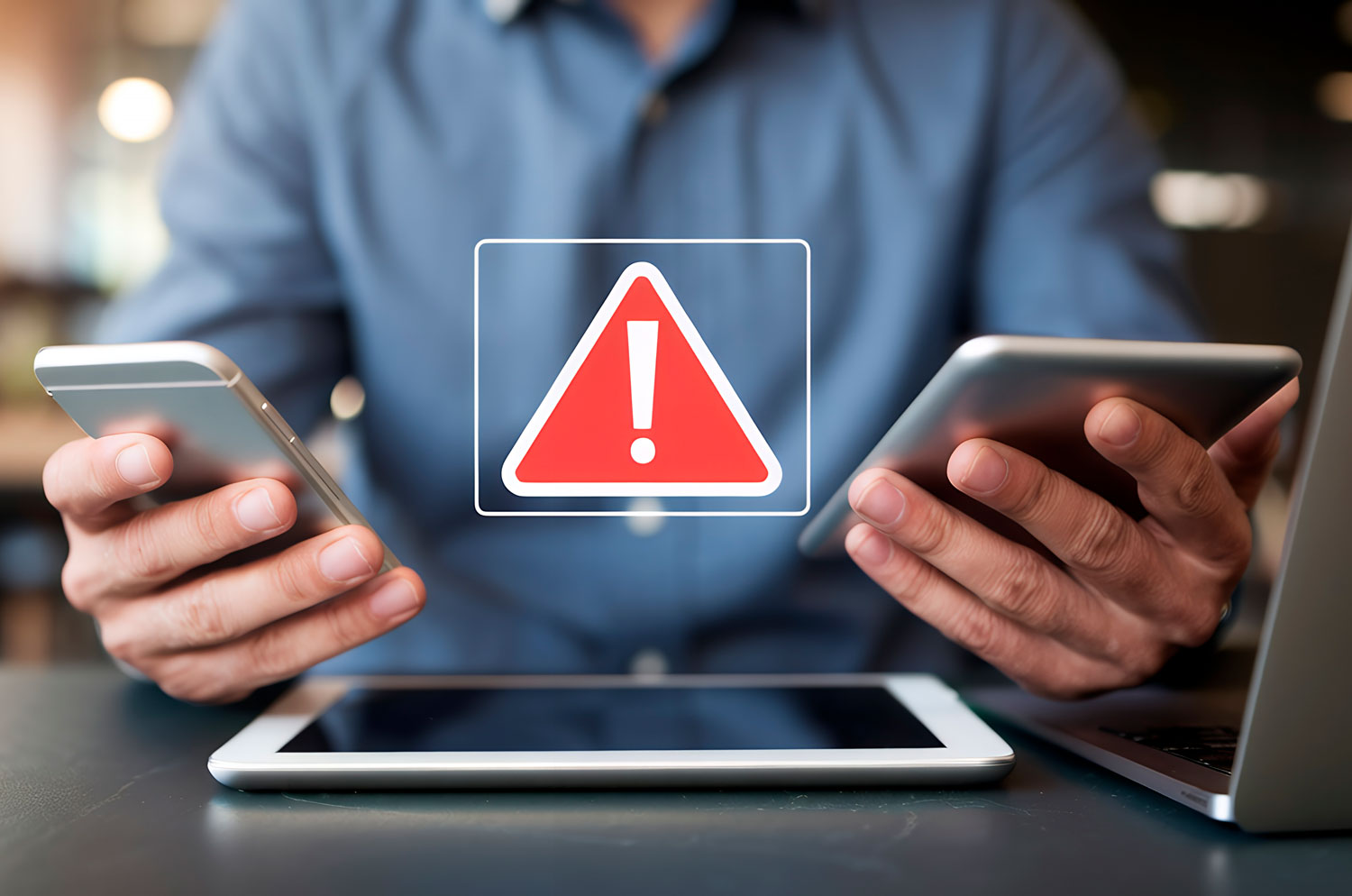 SMS Spam Fake Text Message Phishing Scam Alert on Mobile Phone