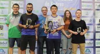 Enxadrista de Ponta Grossa conquista nona vitória consecutiva no Campeonato Paranaense de Xadrez Clássico
