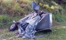 Colisão frontal deixa duas pessoas mortas em Piraí do Sul