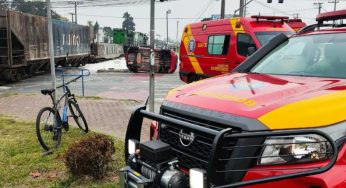 Tragédia em Pinhais: Acidente com trem deixa um morto e um ferido