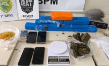Guarda Municipal e PM apreendem drogas e prendem suspeitos em Olarias