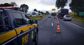 Mortes em acidentes com motocicletas crescem mais de 21% nas rodovias federais do PR