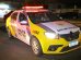 Grave acidente entre moto e bicicleta deixa dois feridos em avenida de Ponta Grossa