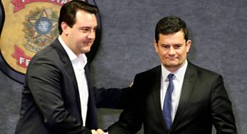 Sergio Moro evita confirmar apoio a Ratinho Jr. à presidência em 2026
