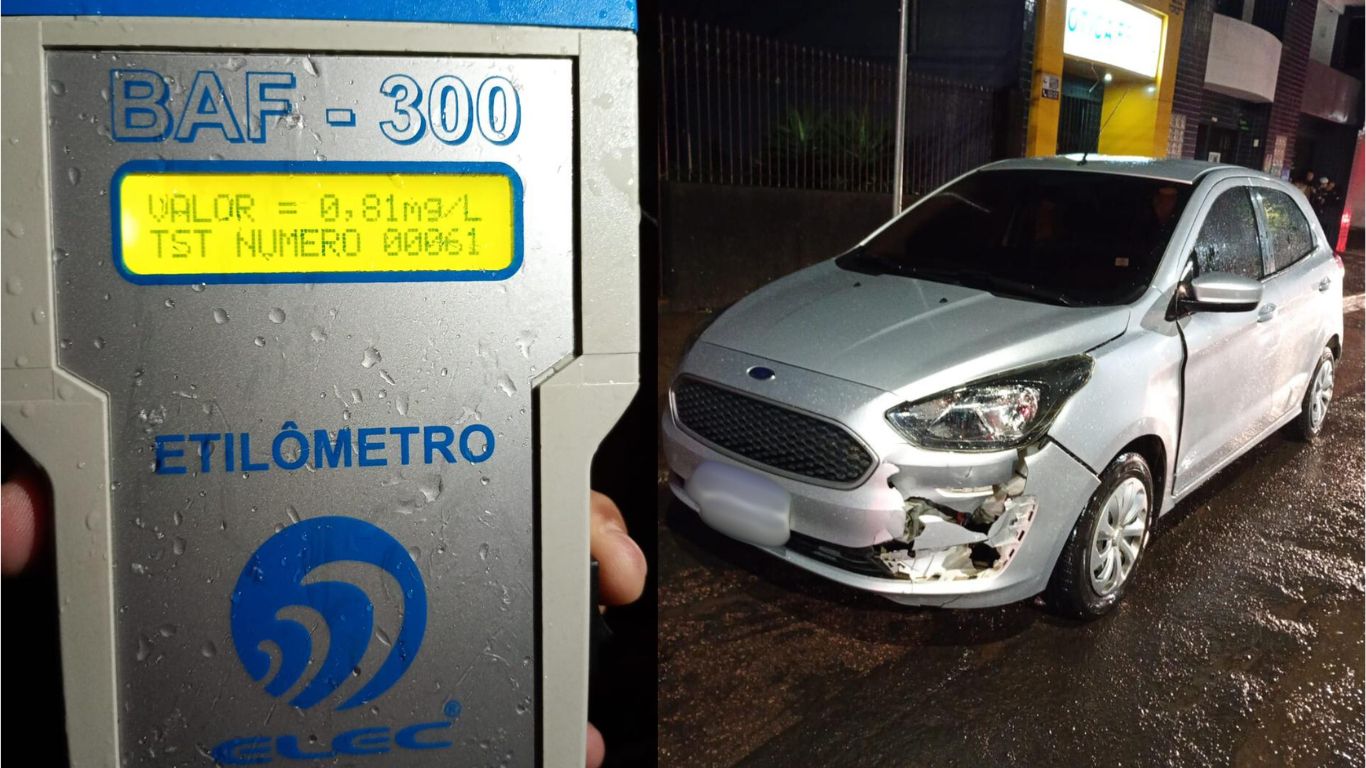 Colisão sem vítimas em Oficinas