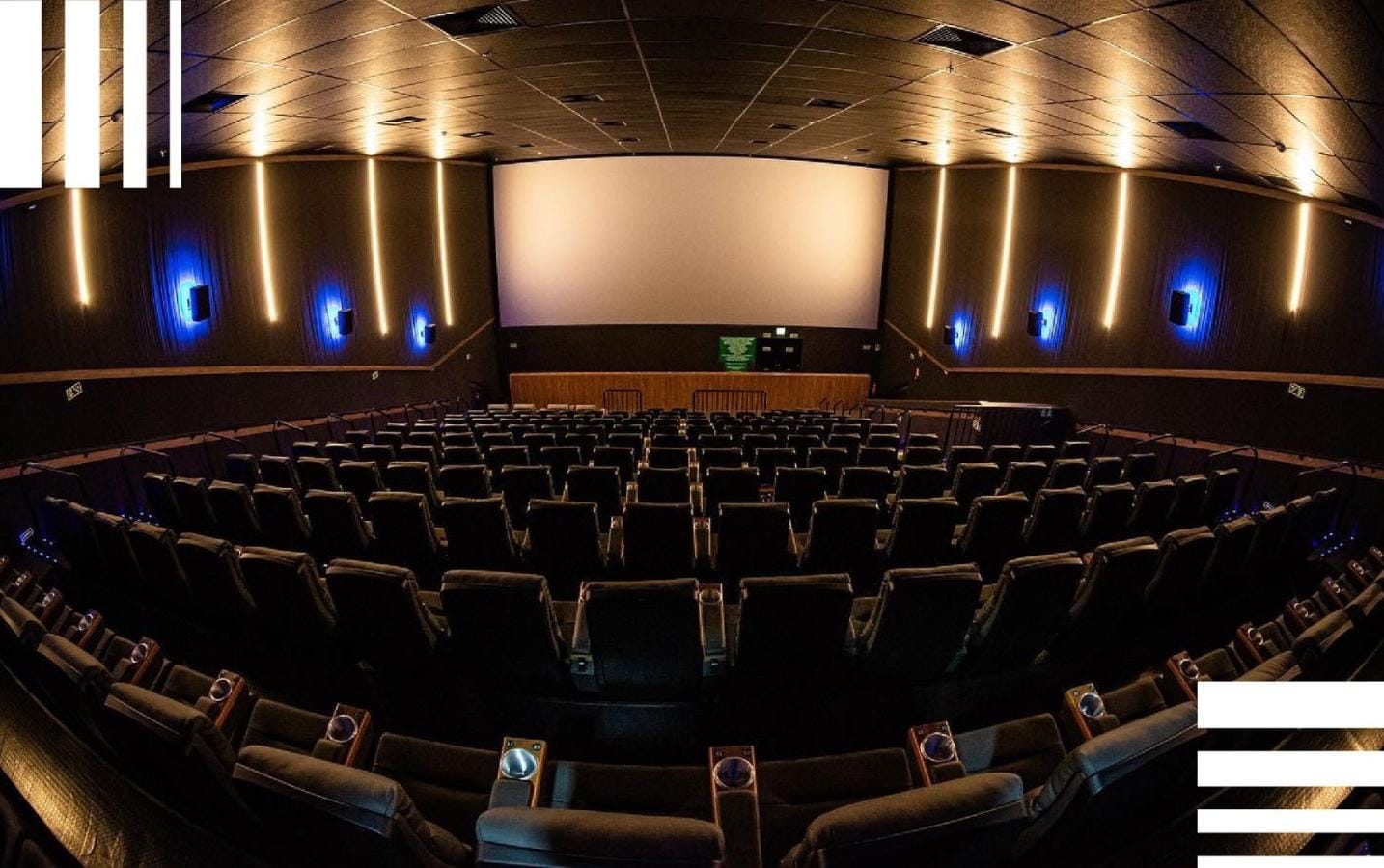 Imagens divulgadas do novo cinema CineLaser no Shopping Plaza Campos Gerais