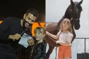 Gusttavo Lima cumpre promessa e entrega cavalo a fã mirim de Ponta Grossa