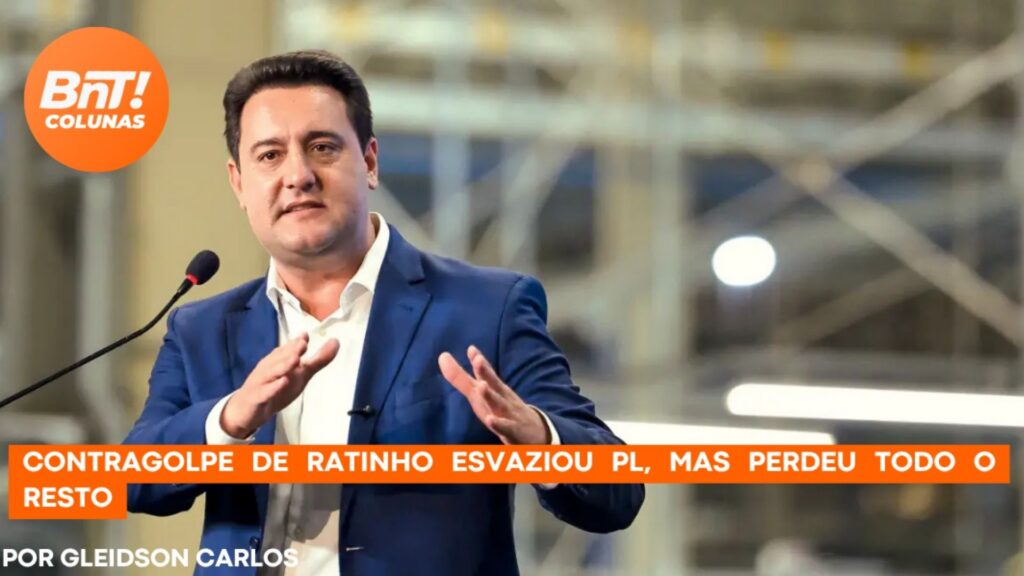 Contragolpe de Ratinho esvaziou PL, mas perdeu todo o resto
