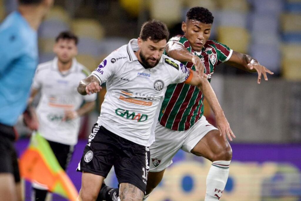 Operário-PR é derrotado pelo Fluminense e se despede da Copa do Brasil