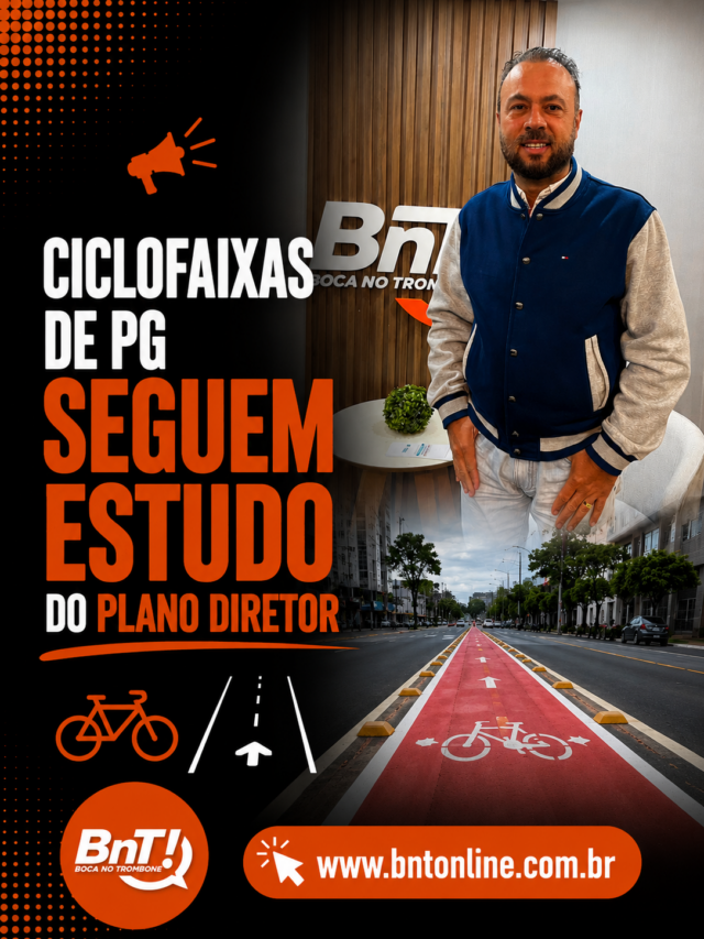 📢 🚴 Ciclofaixas de PG seguem estudo do Plano Diretor