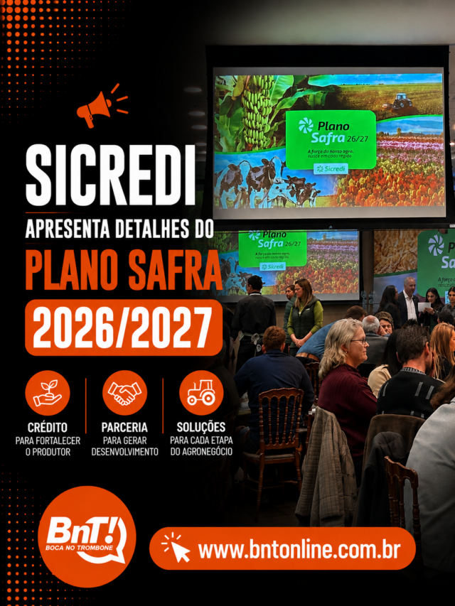 📢 Sicredi apresenta detalhes do plano Safra 2026/2027