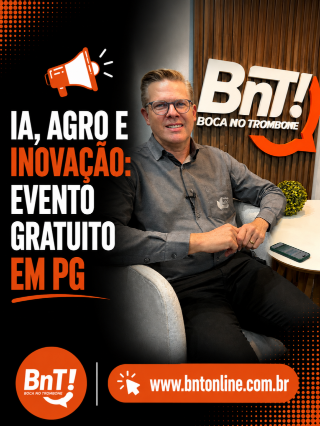 📢 IA, agro e inovação: evento gratuito em PG
