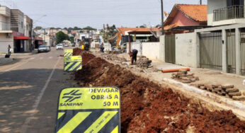 Várias regiões de PG ficam sem água durante conserto da Sanepar